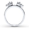Thumbnail Image 1 of Previously Owned Diamond Enhancer Ring 1/4 ct tw 14K White Gold