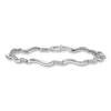 Thumbnail Image 0 of Previously Owned Bracelet 1/4 ct tw Diamonds 10K White Gold
