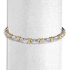 Thumbnail Image 0 of Previously Owned Bracelet 1/2 ct tw Diamonds 10K Two-Tone Gold