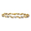 Thumbnail Image 1 of Previously Owned Bracelet 1/2 ct tw Diamonds 10K Yellow Gold