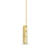 Thumbnail Image 2 of Previously Owned Diamond Journey Necklace 1/4 cttw 14K Yellow Gold 18&quot;