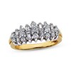 Thumbnail Image 0 of Previously Owned Diamond Anniversary Band 1/2 ct tw Baguette & Round-cut 10K Yellow Gold