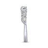 Thumbnail Image 2 of Previously Owned Anniversary Ring 1/2 ct tw Round-cut Diamonds 14K White Gold