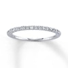 Thumbnail Image 1 of Previously Owned Anniversary Band 1/4 ct tw Round-cut Diamonds 14K White Gold