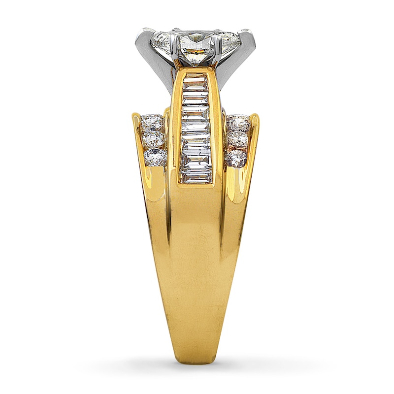 Main Image 3 of Previously Owned Ring 2 ct tw Diamonds 14K Yellow Gold