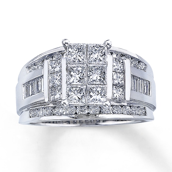 Previously Owned Ring 2 ct tw Diamonds 14K White Gold | Kay