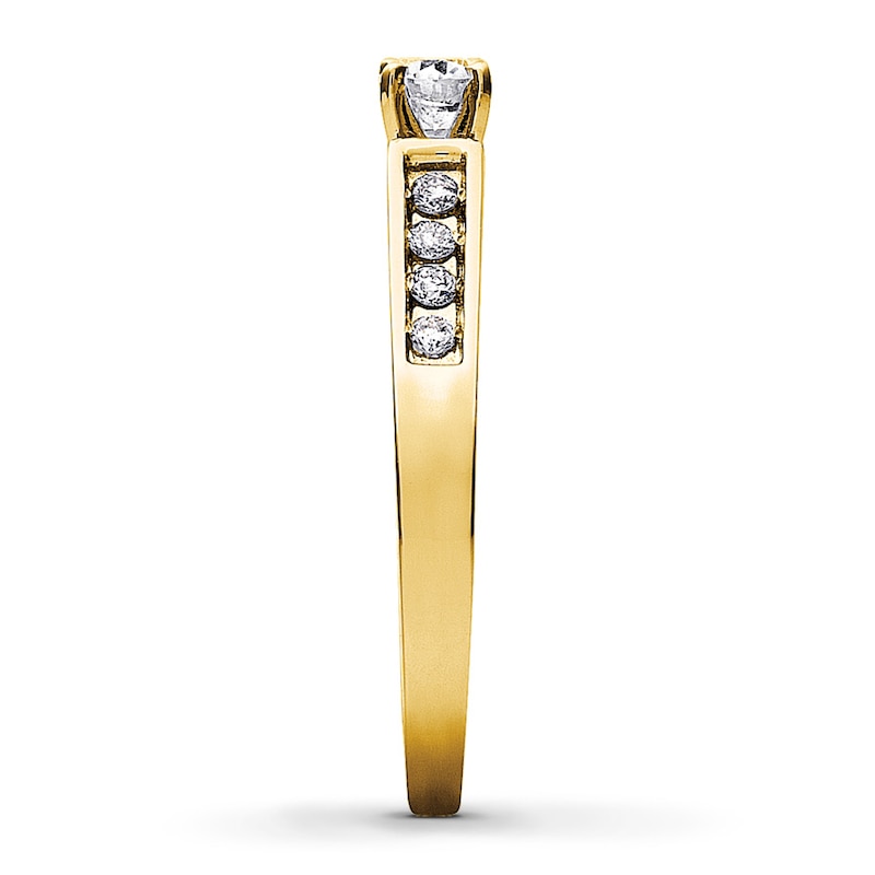Main Image 3 of Previously Owned Ring 5/8 ct tw Diamonds 14K Yellow Gold