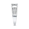 Thumbnail Image 2 of Previously Owned Multi-Diamond Engagement Ring 2 ct tw Princess & Round-cut 14K White Gold