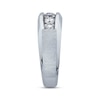 Thumbnail Image 2 of Previously Owned Men's Diamond Wedding Band 1 ct tw Round-cut 14K White Gold