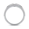 Thumbnail Image 3 of Previously Owned Men's Diamond Ring 1/4 ct tw Square-cut 14K White Gold