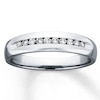 Thumbnail Image 0 of Previously Owned Men's Diamond Wedding Band 1/4 ct tw Round-ct 14K White Gold