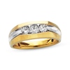 Previously Owned Men's Diamond Ring 1/2 ct tw Round-cut 14K Yellow Gold