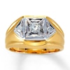 Thumbnail Image 1 of Previously Owned Men's Diamond Ring 1/2 ct tw 14K Yellow Gold