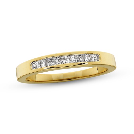 Previously Owned Diamond Anniversary Ring 1/4 ct tw Round-cut 14K Yellow Gold
