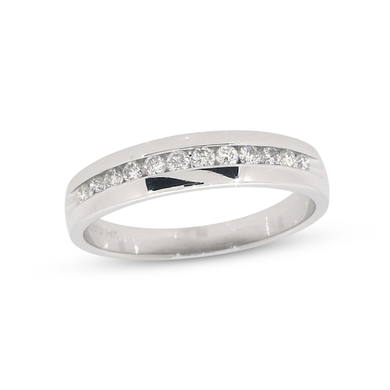 Previously Owned Diamond Anniversary Ring 1/4 ct tw Round-cut 14K White Gold