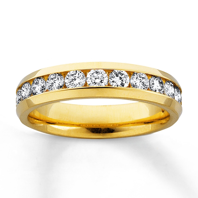 Main Image 1 of Previously Owned Diamond Anniversary Band 1 ct tw Round-cut 14K Yellow Gold