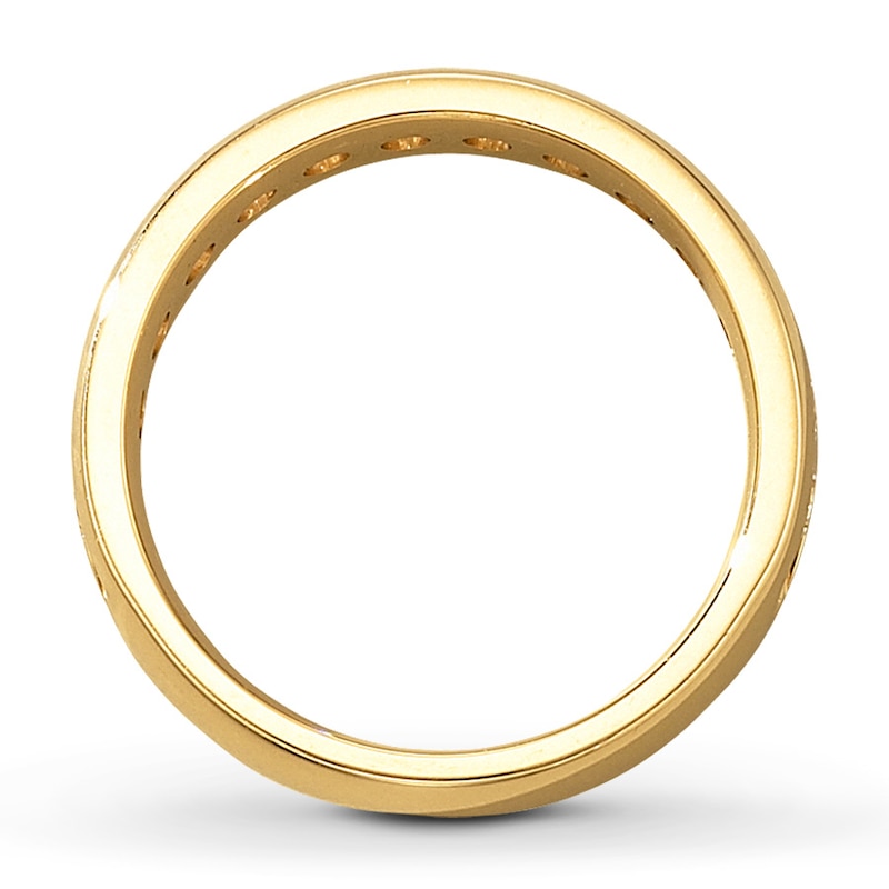 Main Image 2 of Previously Owned Diamond Anniversary Band 1 ct tw Round-cut 14K Yellow Gold