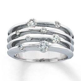 Previously Owned Band 5/8 ct tw Diamonds 14K White Gold