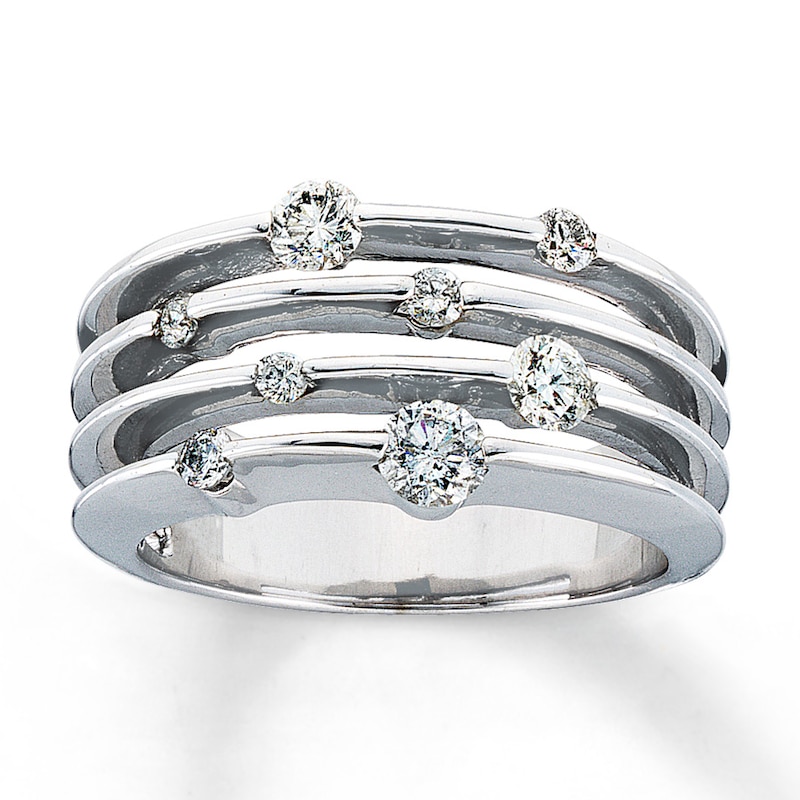Previously Owned Band 5/8 ct tw Diamonds 14K White Gold