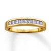 Thumbnail Image 1 of Previously Owned Diamond Anniversary Band 1/2 ct tw Princess-cut 14K Yellow Gold