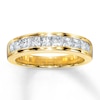 Thumbnail Image 0 of Previously Owned Diamond Anniversary Band 1 ct tw Princess-cut 14K Yellow Gold