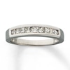 Thumbnail Image 0 of Previously Owned Diamond Wedding Band 1/2 ct tw Princess-cut 14K White Gold