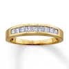 Thumbnail Image 1 of Previously Owned Anniversary Band 1/2 ct tw Princess-cut Diamonds 14K Yellow Gold