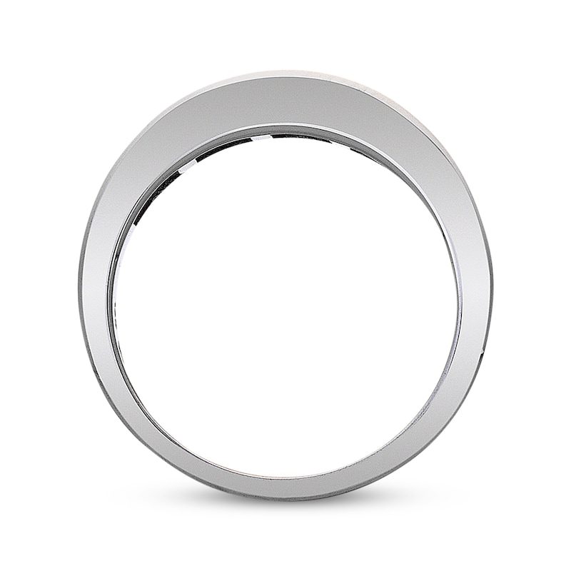 Main Image 3 of Previously Owned Anniversary Band 1 ct tw Princess-cut Diamonds 14K White Gold