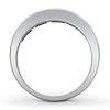 Thumbnail Image 2 of Previously Owned Anniversary Band 1/2 ct tw Princess-cut Diamonds 14K White Gold