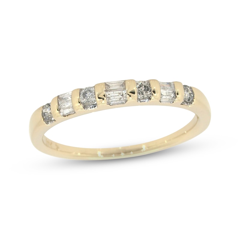 Previously Owned Diamond Anniversary Ring 1/4 ct tw 14K Yellow Gold