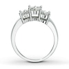 Thumbnail Image 1 of Previously Owned Diamond Ring 1/2 ct tw Round 14K White Gold