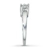 Thumbnail Image 3 of Previously Owned Diamond Ring 1/2 ct tw Round 14K White Gold