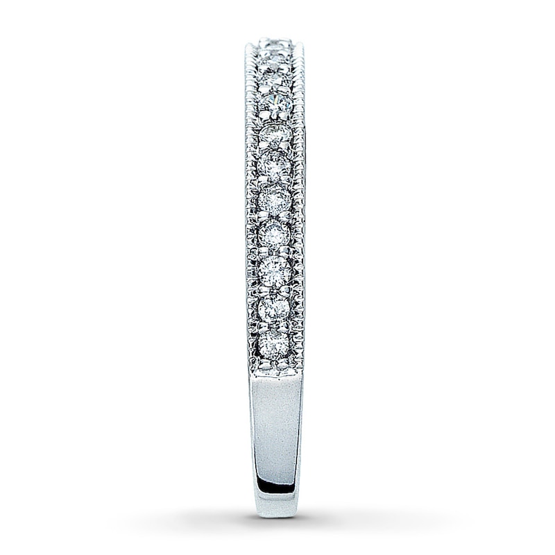 Previously Owned Diamond Anniversary Band 1/4 ct tw Round-cut 14K White Gold
