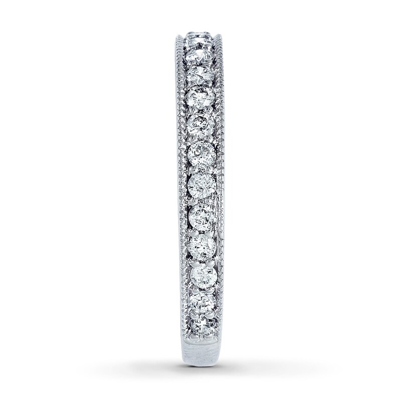 Previously Owned Diamond Anniversary Band 1/2 ct tw Round-cut 14K White Gold