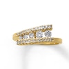 Thumbnail Image 1 of Previously Owned Diamond Journey Ring 1/2 ct tw 14K Yellow Gold