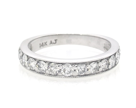 Previously Owned Diamond Ring 1 ct tw 14K White Gold Size 7