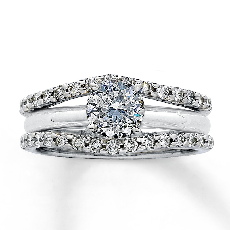 Main Image 4 of Previously Owned Enhancer 1/2 Carat tw Diamonds 14K White Gold