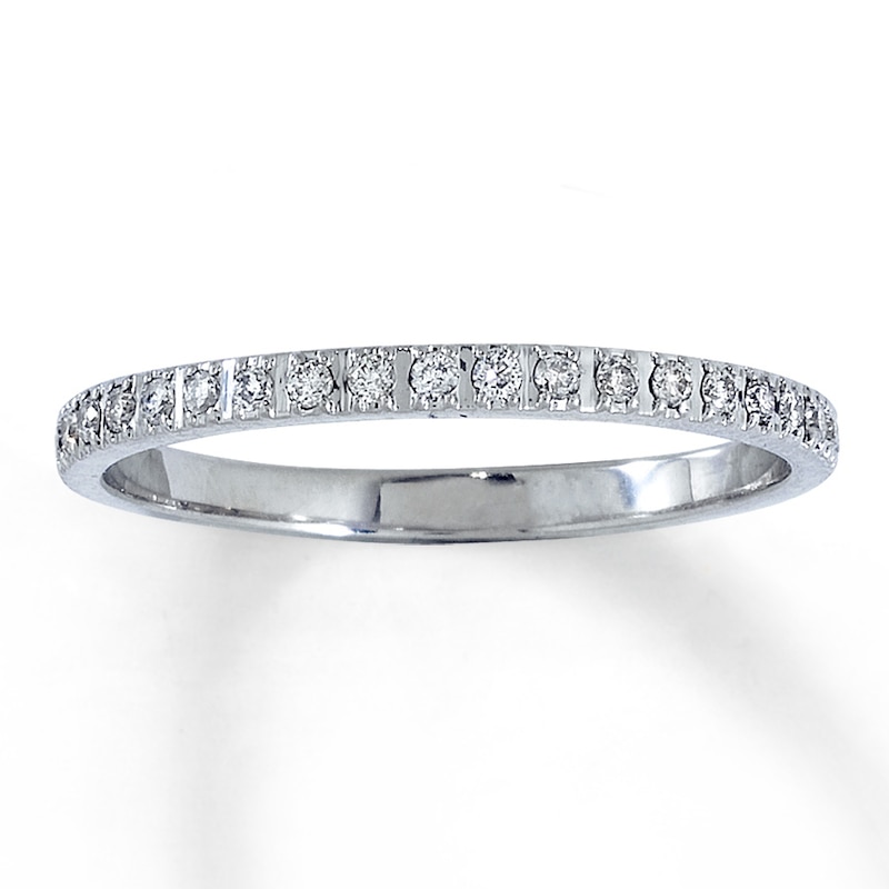 Previously Owned Diamond Anniversary Band 1/5 ct tw 14K White Gold