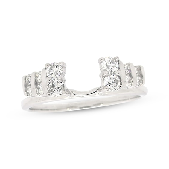 Previously Owned Diamond Enhancer Ring 1/2 ct tw 14K White Gold