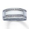 Thumbnail Image 1 of Previously Owned Diamond Anniversary Band 1/2 ct tw Round-cut 14K White Gold