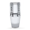 Thumbnail Image 3 of Previously Owned Diamond Anniversary Band 1/2 ct tw Round-cut 14K White Gold