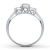 Thumbnail Image 2 of Previously Owned Diamond Ring 1/4 ct tw Princess-Cut 14K White Gold