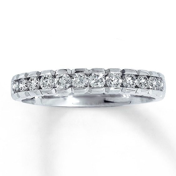 Previously Owned Ring 1/2 ct tw Diamonds 14K White Gold