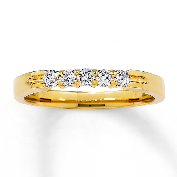 Previously Owned Diamond Band 1/4 ct tw 14K Yellow Gold