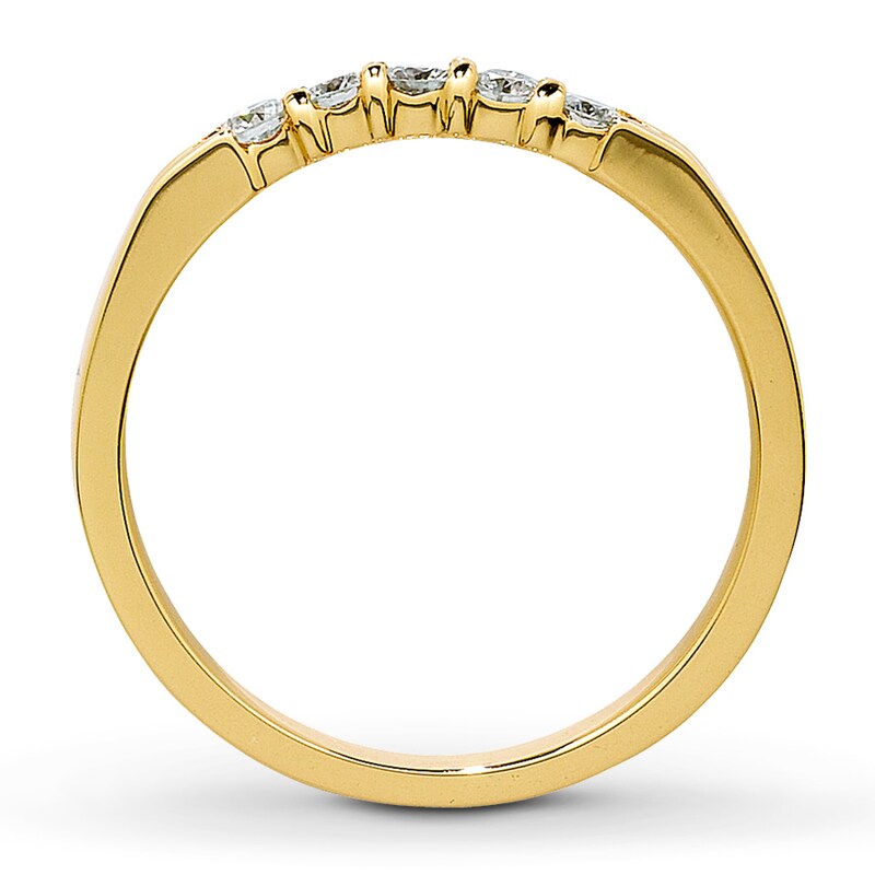 Main Image 2 of Previously Owned Diamond Band 1/4 ct tw 14K Yellow Gold