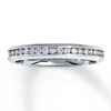 Thumbnail Image 1 of Previously Owned Diamond Eternity Band 1/2 ct tw 14K White Gold - Size 6