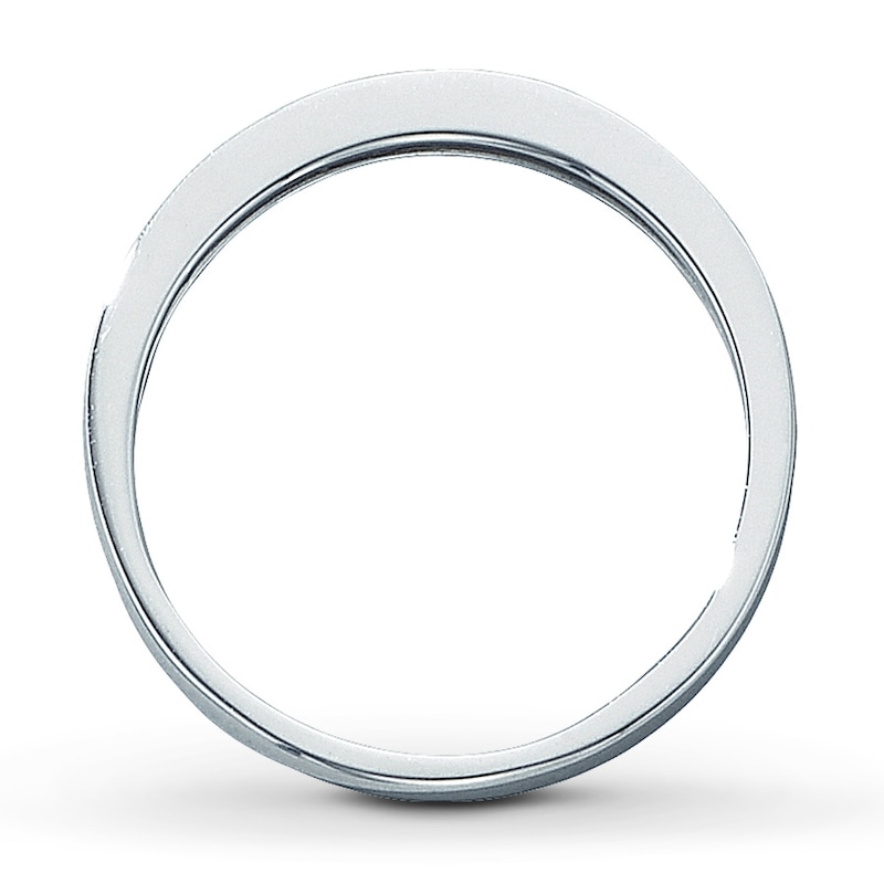 Main Image 2 of Previously Owned Anniversary Band 1/8 ct tw Round-cut Diamonds 14K White Gold