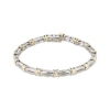 Thumbnail Image 1 of Previously Owned Diamond Fashion Bracelet 1/2 ct tw 10K Two-Tone Gold