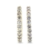 Previously Owned Hoop Earrings 1 ct tw Diamonds 10K Yellow Gold