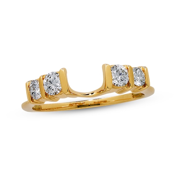 Previously Owned Diamond Enhancer Wrap Ring 1/2 ct tw 14K Yellow Gold